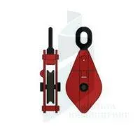 Блок монтажный с ушком TOR г/п 10т, 3 ролика