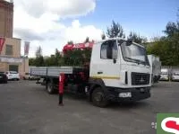 Кран манипулятор Kanglim KS-734N на шасси МАЗ-4371P2