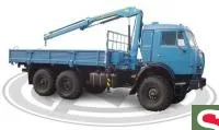 КАМАЗ 43118 с КМУ ИМ-95 с буром