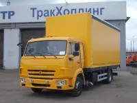 КАМАЗ 4308 со шторно-бортовой платформой