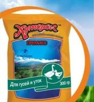 Витаминно-минеральный премикс для гусей и уток Хуторок