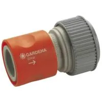 Муфта-автомат к шлангу 3/4" и 5/8" с автостопом Gardena 02914-29.000.00