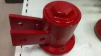 Корпус режущего узла БДМ (в сборе) стальная резьбовая крышка под ключ