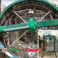 Медогонка 4-х рамочная оборотная нержавейка