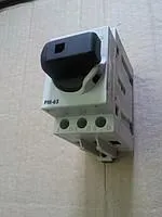 Рубильник модульный 3-х полюсной РМ-63 25А