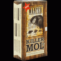 Средство 2 в 1 от кротов, землероек, грызунов Killer Mol гелевые черви и гранулы
