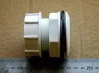 Штуцер для фиксации в стенке бочки 40х1 1/2" НР с заглушкой
