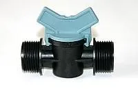Кран шаровый 3/4" НР для капельного полива