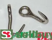 Крючок ветеринарный акушерский глазной острый