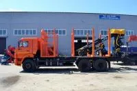 Сортиментовоз мод. 4590Е6 на шасси Камаз 65115