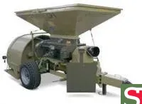 Плющилка мобильная вальцовая влажного зерна с прессом ROmiLL CP1 LITTLE