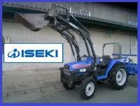 Японский минитрактор Iseki TK 25 с Куном