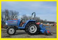 Японский Минитрактор Iseki TK 25 D 4WD