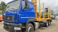 Сортиментовоз МАЗ-6312Е9-8529-012 с КУ Palfinger VM10L86