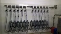 Молокопровод на 100 голов с монтажом и доставкой (вакуум ПВХ)