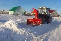 Шнекороторный снегоуборочный комплекс ШРК-2.0-0.2 с механическим поворотом