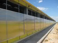 Вентиляционные световые шторы для коровников
