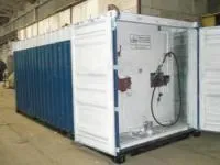 Контейнер для топлива на АЗС КХТ-10х2.1.2 закрытый бак, открытый техотсек 10+10 м³