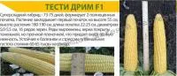 Семена супер сладкой кукурузы Тести Дрим F1 Agri Saaten GmbH (5000 семян)