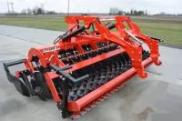 Борона дисковая TIGER-3,0 с валом пакера, 2 больших цилиндра для гидропака, Strumyk