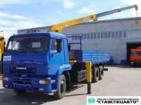 Soosan 736 на шасси камаз 65117